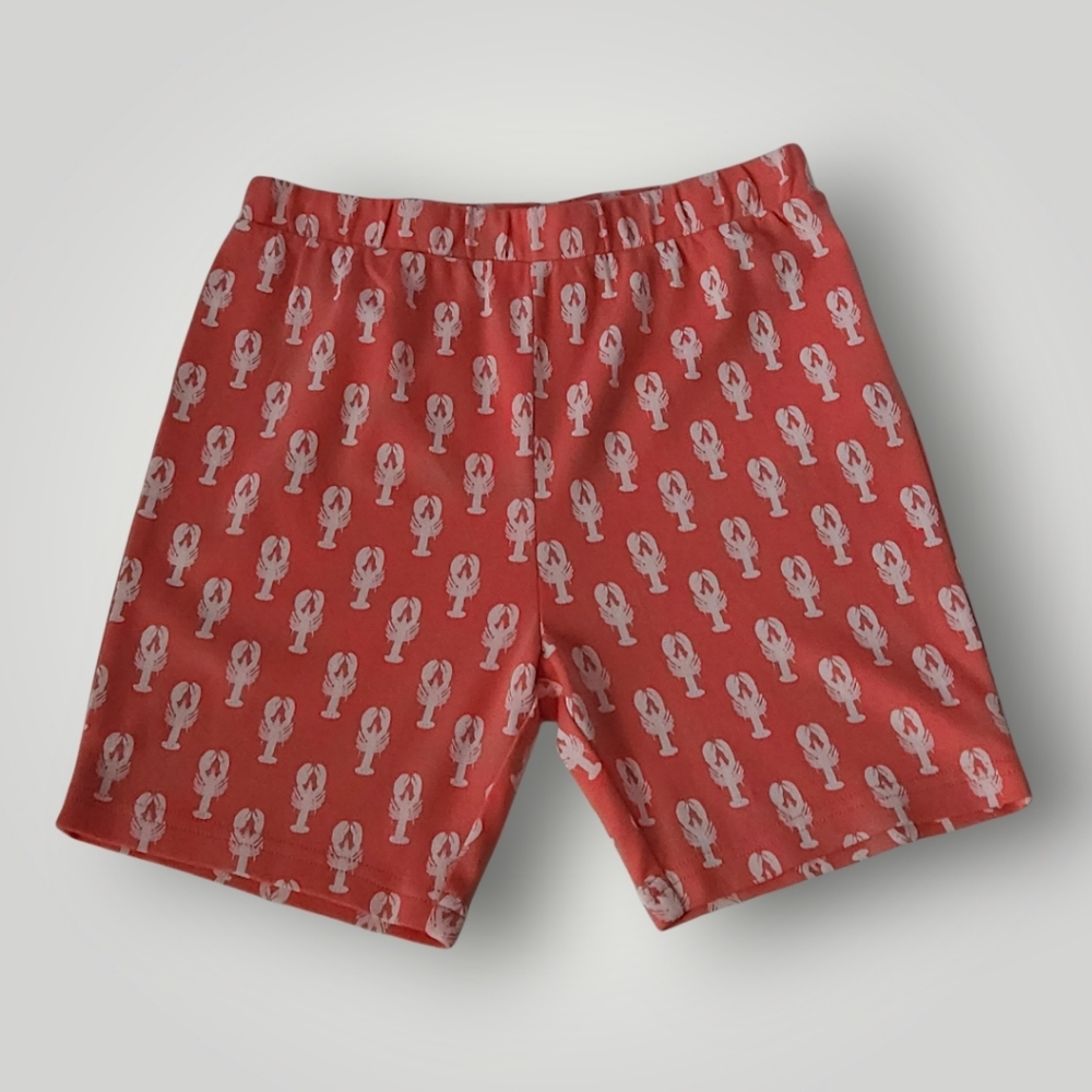 Vineyard Vines Girls 10 Lobster Shorts‎ Pink Coral Preppy Coastal Summer Beach